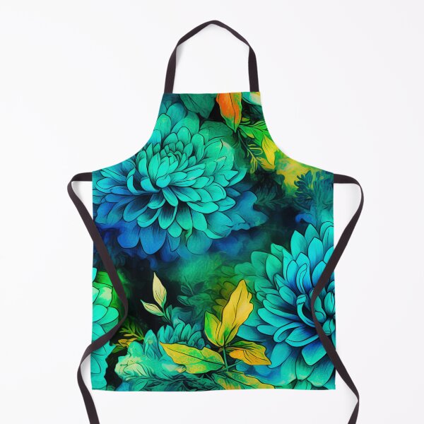 Item preview, Vibrant Lush Chrysanthemum Pattern designed and sold by bubblegoth.