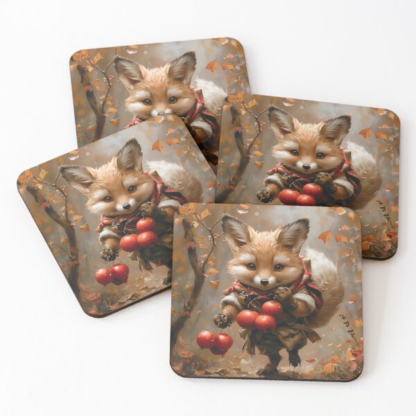 Item preview, Ruby, the Explorer Fox: Harvesting Apples designed and sold by Mauro  Brito.
