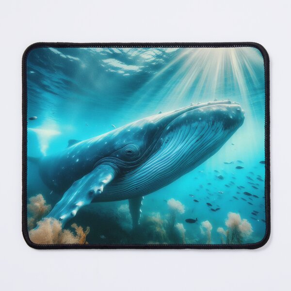 Item preview, A whale in his world. designed and sold by MyHappyArtShop.
