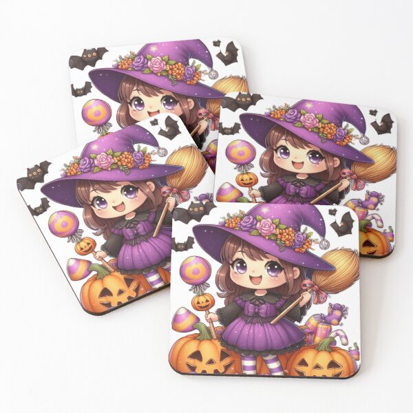 Item preview, Charming Halloween Witchling designed and sold by FreedomFrames.