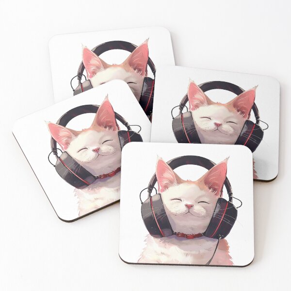 Item preview, Funny Cat DJ, Cat, Music Cat Lover, Nice Kitty designed and sold by CreativeArts-S.