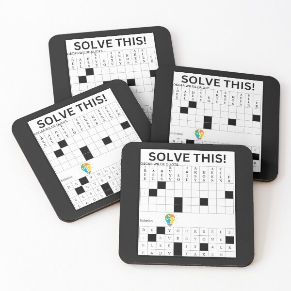 Item preview, Solve This Drop Quote Puzzle  designed and sold by HanaiPrint.