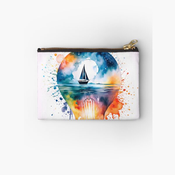 Item preview, Abstract Art of a Light Bulb in Watercolor. designed and sold by PixelCraftDSG.
