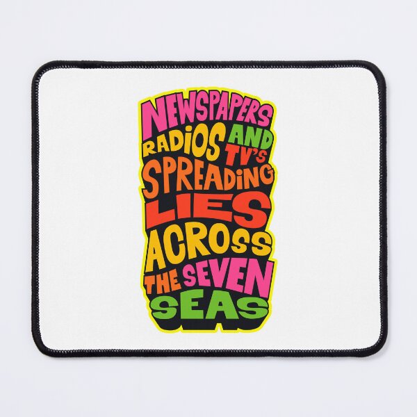 Item preview, Newspapers, radios and TVs spreading lies across the seven seas - The last Poets - Mean Machine designed and sold by Boogosh.