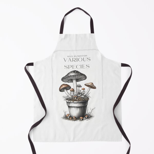 Item preview, Wild Mushroom Various species Minimal Rustic sketch by CallisC Arts ⭐⭐⭐⭐⭐ designed and sold by CallisC-Arts.