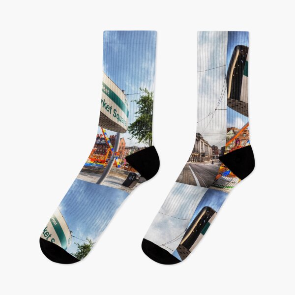 Item preview, Nottingham Old Market Square Tram Stop designed and sold by Paul Thompson Photography.