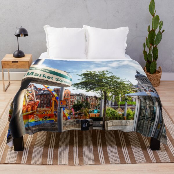 Item preview, Nottingham Old Market Square Tram Stop designed and sold by Paul Thompson Photography.