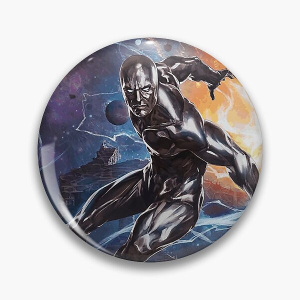 Item preview, Silver Surfer Knight of Galaxy designed and sold by arfabasoko.