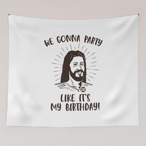 Item preview, XMAS PARTY BIRTHDAY JESUS designed and sold by TODD GOLDMAN.