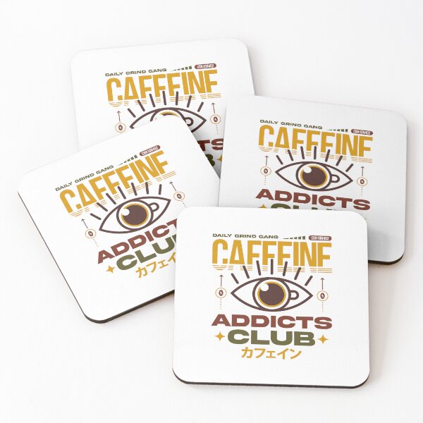 Item preview, Caffeine Addicts Club - Coffee lovers  designed and sold by sachpica.