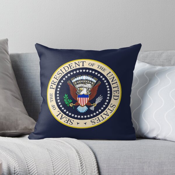 Seal of the President of the United States Throw Pillow