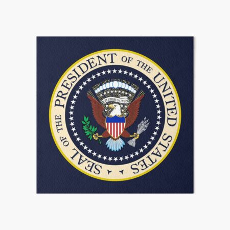 Seal of the President of the United States Art Board Print