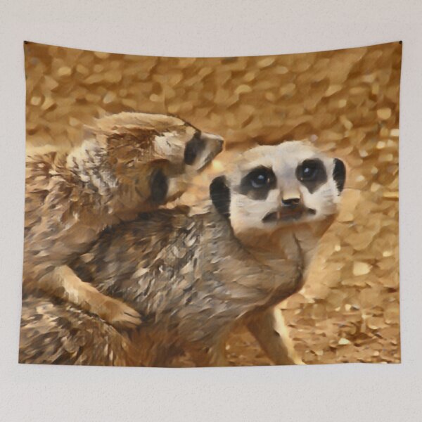 Item preview, Meerkat Mischief In Slumber designed and sold by Fearless-Fox.