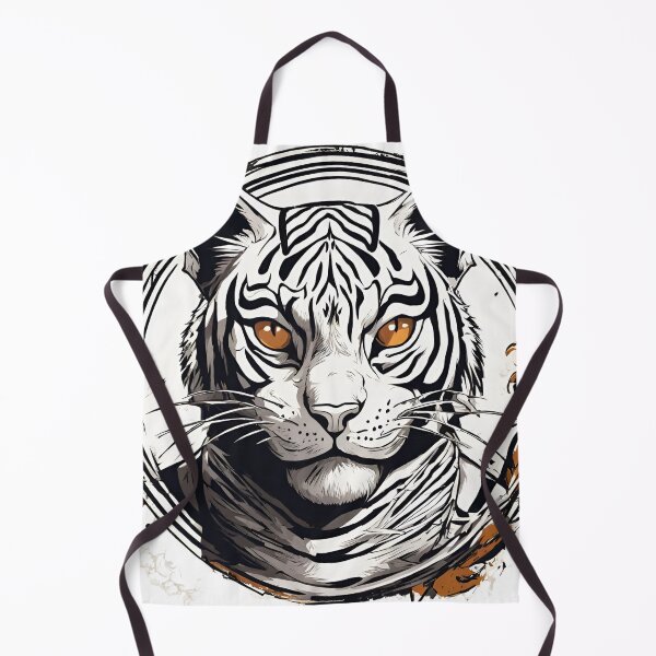 Item preview, Bengal tiger comic black with yellow designed and sold by Yeyishop.