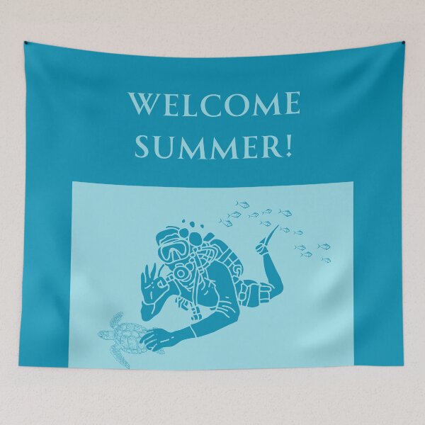 Item preview,  Welcome Summer designed and sold by AnnDart.