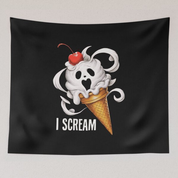 Item preview, spooky ice cream  designed and sold by aipaint.