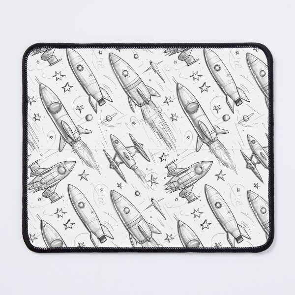 Item preview, Spaceships Kids Pillow Design Universe Space night designed and sold by Samanthi007.