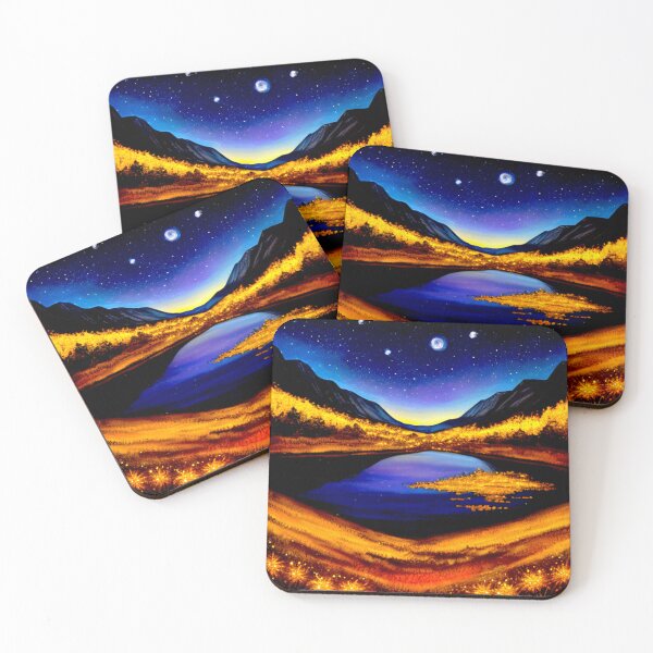 Item preview, Midnight Mirage: Reflections of the Cosmic Vale designed and sold by Highlandkings.