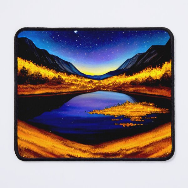 Item preview, Midnight Mirage: Reflections of the Cosmic Vale designed and sold by Highlandkings.