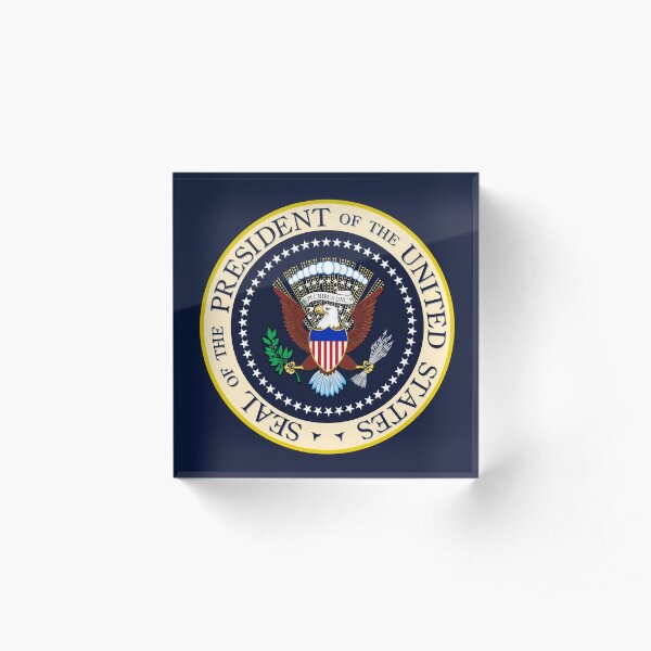 Seal of the President of the United States Acrylic Block