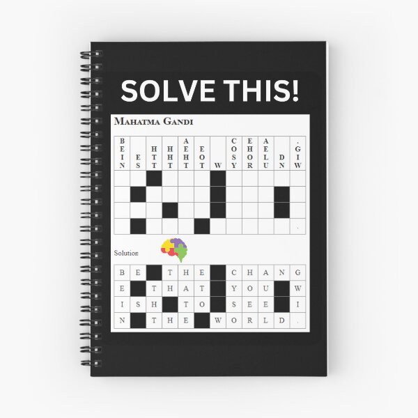 Item preview, Solve This Quote Puzzle designed and sold by HanaiPrint.