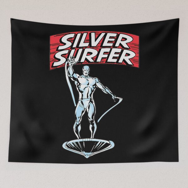 Item preview, Silver Surfer Space Protector designed and sold by arfabasoko.
