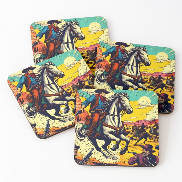 Item preview, Cowboys meeting. designed and sold by MyHappyArtShop.