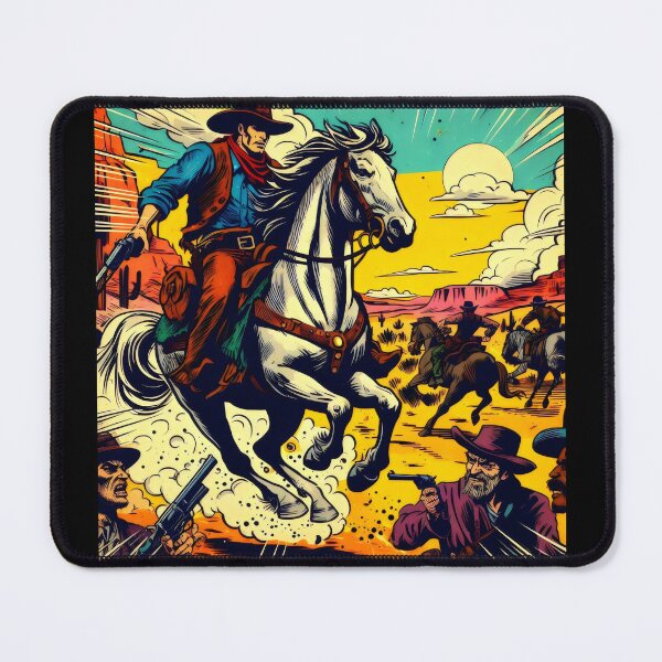 Item preview, Cowboys meeting. designed and sold by MyHappyArtShop.