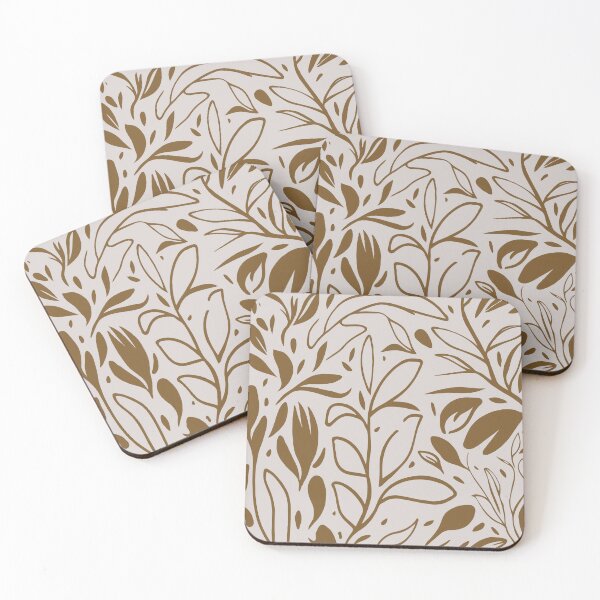 Item preview, Leafy Elegance: Branching Leaves Pattern  designed and sold by ShahinurSobuj.