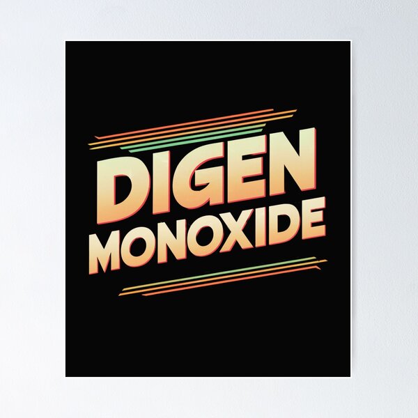 Aperçu de l'œuvre Monoxyde de Digène créée et vendue par LevelUp-GoodVibes.