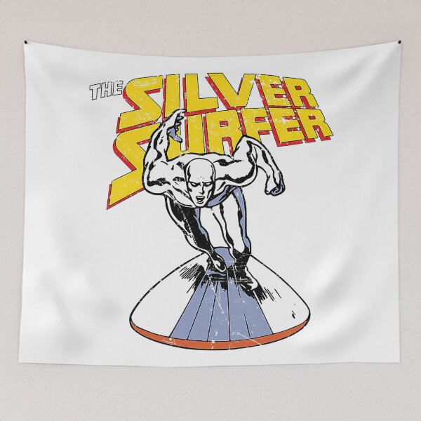 Item preview, Retro Silver Surfer designed and sold by arfabasoko.