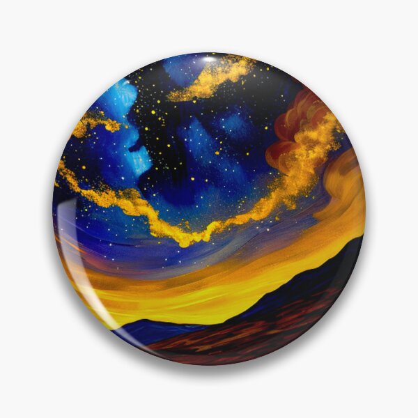 Item preview, Nebula's Embrace: The Cosmic Winds Over Wild Terrain designed and sold by Highlandkings.
