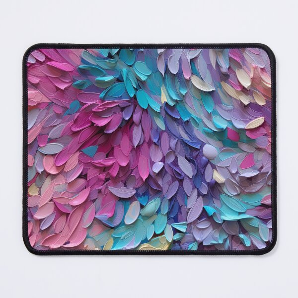 Item preview, Vibrant Pastel Petals Paint Texture Pattern designed and sold by bubblegoth.