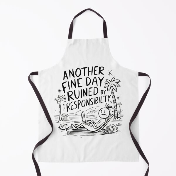 Item preview, ANOTHER FINE DAY RUINED BY RESPONSIBILITY designed and sold by overheadclick.