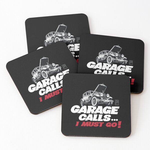 Item preview, GARAGE CALLS... I must go! - CAR FAN - GARAGE FAN -3 designed and sold by ArtProjectShop.