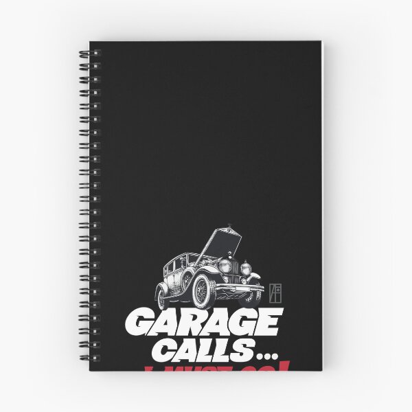 Item preview, GARAGE CALLS... I must go! - CAR FAN - GARAGE FAN -3 designed and sold by ArtProjectShop.