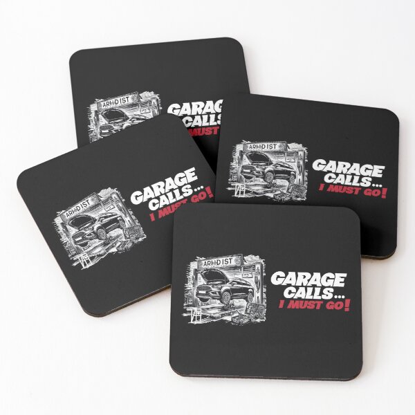 Item preview, GARAGE CALLS... I must go! - CAR FAN - GARAGE FAN -5 designed and sold by ArtProjectShop.