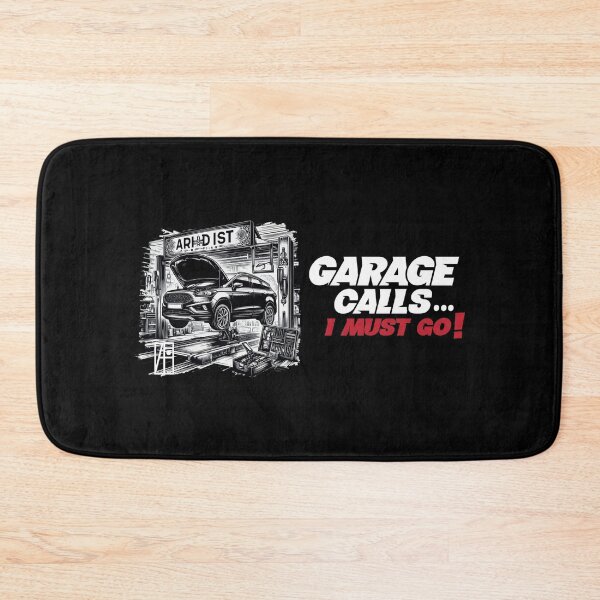 Item preview, GARAGE CALLS... I must go! - CAR FAN - GARAGE FAN -5 designed and sold by ArtProjectShop.