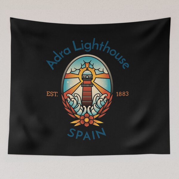 Item preview, Adra Lighthouse Spain designed and sold by studiopekepeke.