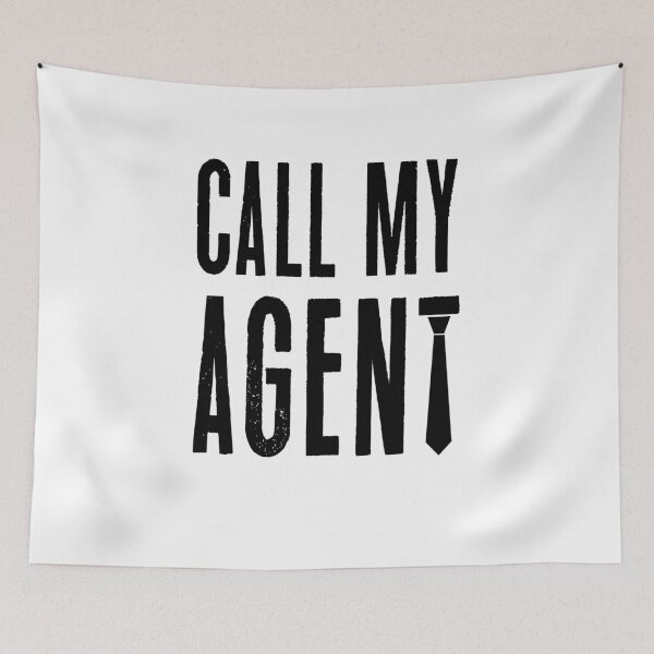 Item preview, Call My Agent designed and sold by Mad Over Store.
