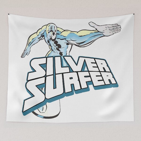 Item preview, Classic Silver Surfer designed and sold by arfabasoko.