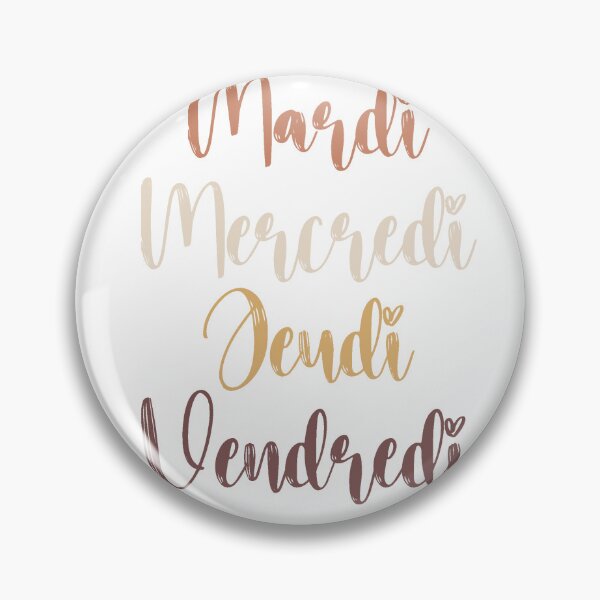 Item preview, day of the week designed and sold by VirginiePerez.