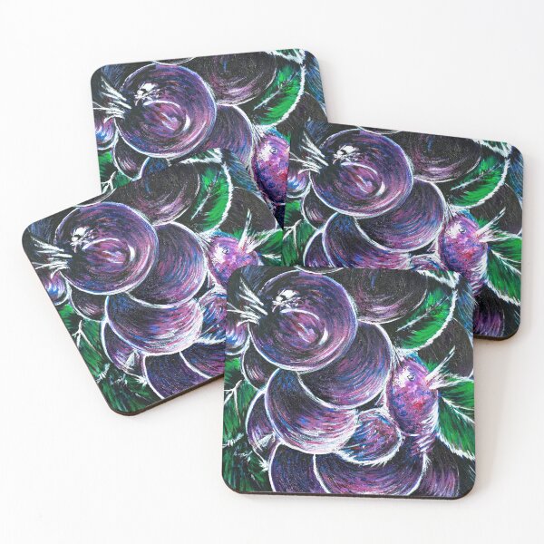 Item preview, Drunken Swallow Abstract Birds and Grapes designed and sold by oz10.