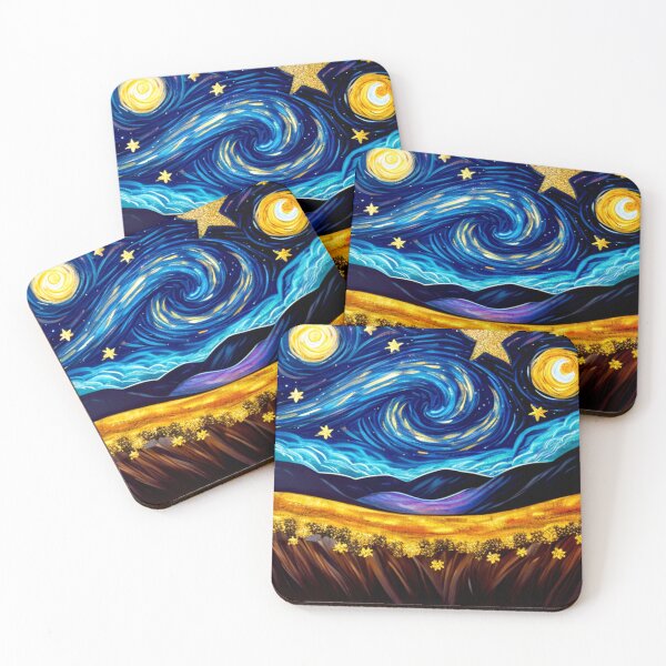 Item preview, Starry Night Resplendence: A Glittering Cosmic Dance designed and sold by Highlandkings.