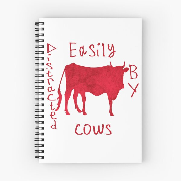 Item preview, Easily Distracted By Cows designed and sold by kinpirks.