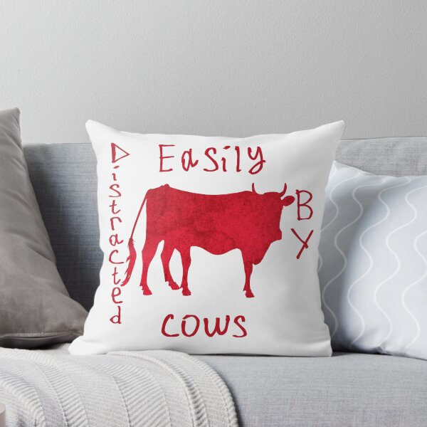 Item preview, Easily Distracted By Cows designed and sold by kinpirks.