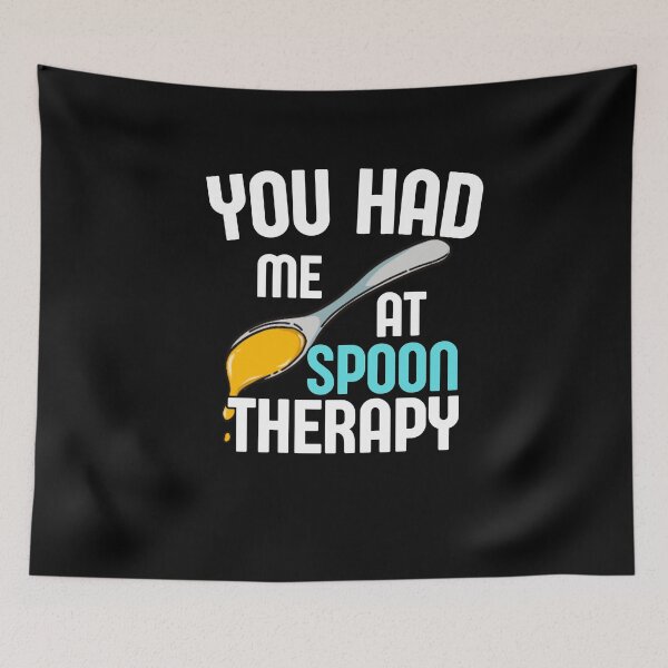Item preview, You Had Me At Spoon Therapy designed and sold by SharpThreadZ.