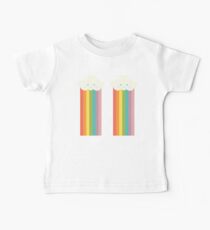 Proud rainbow cloud pattern Baby Tee