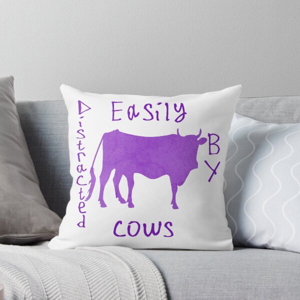 Item preview, Easily Distracted By Cows designed and sold by kinpirks.