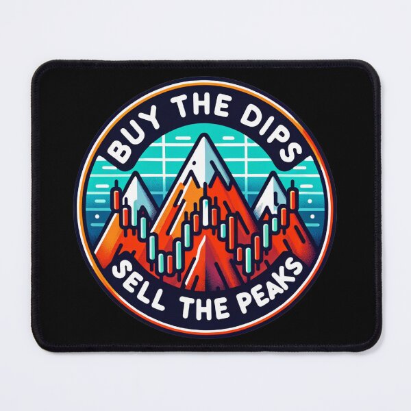 Item preview, Traders - Buy The Dips, Sell The Peaks designed and sold by Dezainz.